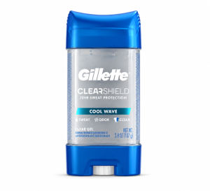 ژل ضدتعریق و دئودورانت ژله‌ای مردانه ژیلت Gillette ClearShield Cool Wave 72HR حجم 107 گرم