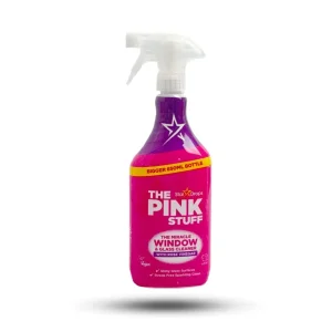 اسپری شیشه‌ پاک‌ کن پینک استاف مدل Window & Glass Cleaner حجم 750 میل