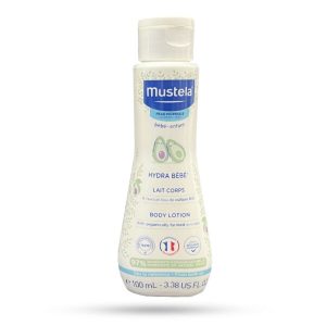لوسیون بدن کودک mustela موستلا مدل هیدرا ب ب حاوی آووکادو 100 میل