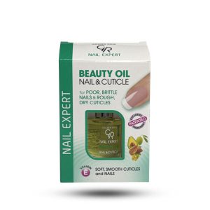 روغن کوتیکول و ناخن گلدن رز مدل BEAUTY OIL حجم 11 میل