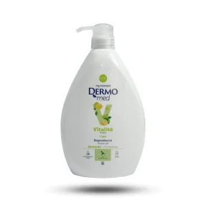 شامپو بدن درمومد Dermomed با رایحه لیمو مدل lime Vitalita حجم 750 میل