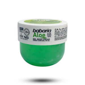 ژل بدن کاسه ای باباریا babaria حاوی آلوورا ALOE FRESH مناسب انواع پوست حجم 400 میل