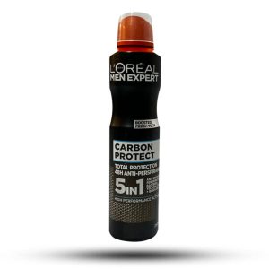 اسپری ضد تعریق مردانه لورال مدل Carbon Protect حجم 150 میل