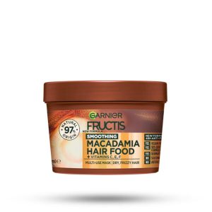 ماسک مو تغذیه کننده گارنیر Macadamia مناسب موهای خشک و وز 390 میل