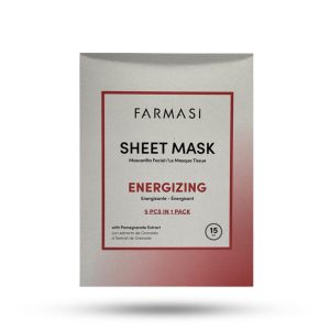 ماسک ورقه ای انرژی بخش انار فارماسی مدل Energizing