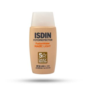 ضد آفتاب رنگی فیوژن واتر مجیک لایت ایزدین Spf50 حجم 50 میل