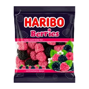 پاستیل ژله‌ای هاریبو با طعم شاتوت و تمشک Berries وزن 160 گرم