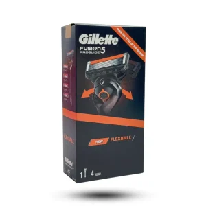 خودتراش مردانه ژیلت مدل Fusion5 ProGlide FlexBall به همراه 4 یدک