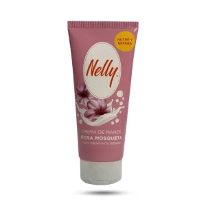 کرم ترمیم کننده دست و ناخن نلی Nelly Hand Cream مخصوص پوست های خشک 100 میل