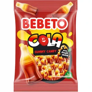پاستیل ببتو مدل نوشابه Bebeto Cola وزن 80 گرم 3 عددی