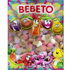 پاستیل ببتو مدل بستنی Bebeto بسته 1 کیلویی