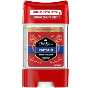 دئودورانت ژلی ضدتعریق مردانه کاپیتان اولد اسپایس Old Spice Capitan حجم 70 میل