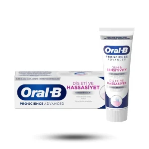 خمیردندان سفیدکننده و ضد حساسیت اورال بی مدل Gum & Sensitivity Gentle Whitening حجم 75 میل
