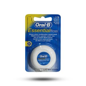 نخ دندان بدون موم اورال بی مدل ESSENTIAL FLOSS طول 50m
