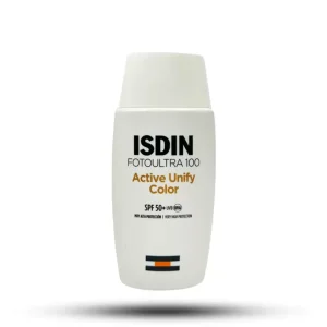 ضد آفتاب رنگی ضد لک اکتیو یونیفای ایزدین ACTIVE UNIFY SPF+50 حجم 50 میل